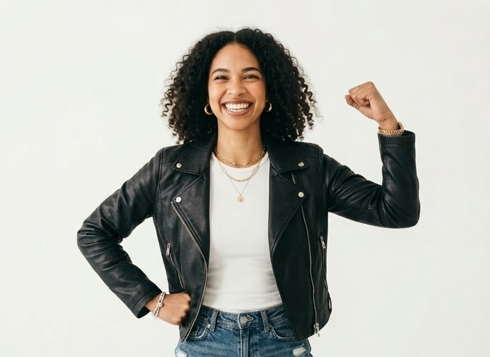 Medarbetare som firar framgångsrik digital verksamhetsutveckling med Microsoft 365