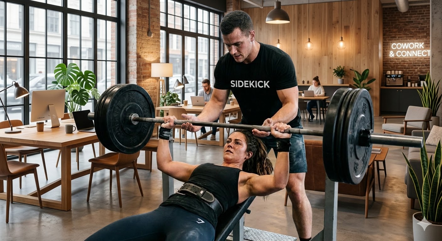 Person som visar styrka – symboliserar strategiskt stöd och förvaltning